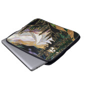 Mountain Forest Laptop-Hülle Landschaft Laptopschutzhülle (Vorne Knopf)