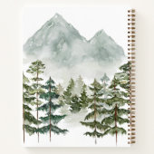 Mountain Forest Rental Vacation Gästebuch Notizblock (Rückseite)