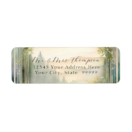 Mountain Forest Summer Meadow Wedding Bridal