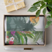 Mountain & Forest Sunset Geburtstag Seidenpapier (Geschenk)