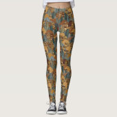 Mountain Forest Village Tagesausflug Leggings (Vorderseite)