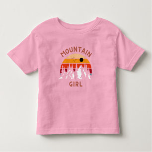 Mountain Girl Kleinkind T-shirt