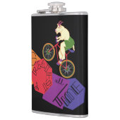 Mountain Goat Mountain Biking Flachmann (Links)