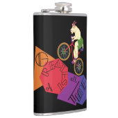 Mountain Goat Mountain Biking Flachmann (Rechts)