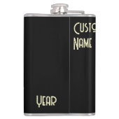 Mountain Goat Mountain Biking Flachmann (Rückseite)