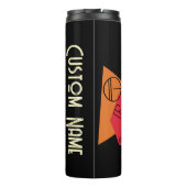 Mountain Goat Mountain Biking Thermosbecher (Rückseite)