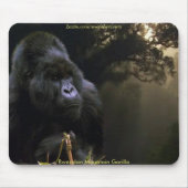MOUNTAIN GORILLA Art Mousepad (Vorne)