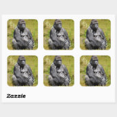 Mountain Gorilla Sticker (Blatt)
