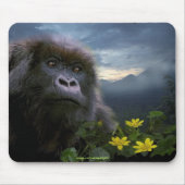 Mountain Gorilla Wildlife-Fan Mousepad (Vorne)