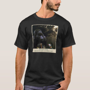 Mountain Gorilla Wildlife gefährdete Arten Shirt