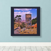 Mountain Grafitti Leinwanddruck (Insitu (Holzboden))