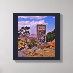 Mountain Grafitti Leinwanddruck