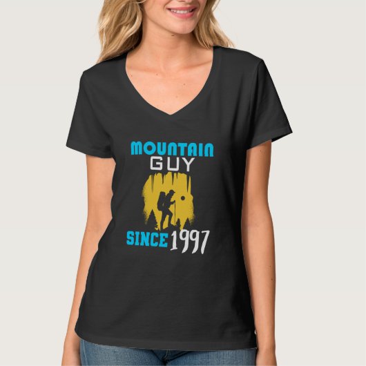Mountain guy since 1997 T-Shirt (Vorderseite)