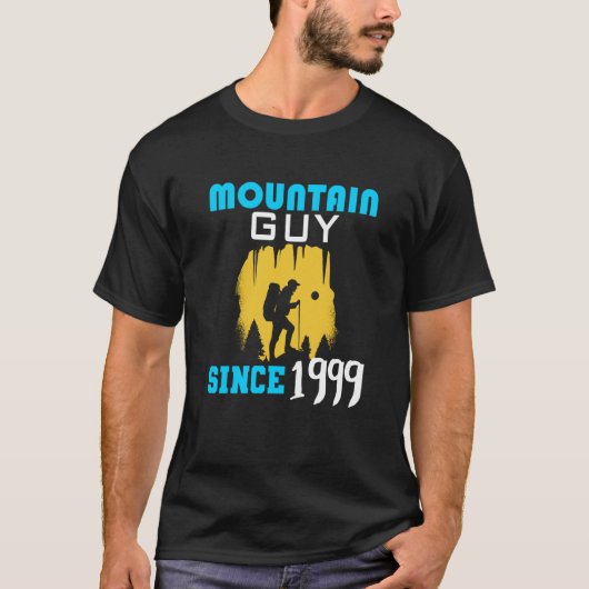 Mountain guy since 1999 T-Shirt (Vorderseite)