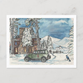 Mountain Hideaway Postkarte