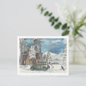 Mountain Hideaway Postkarte (Stehend Vorderseite)