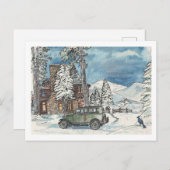 Mountain Hideaway Postkarte (Vorne/Hinten)