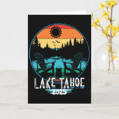 Mountain Hiking Skiing Family Vacation 2025 Trip L Karte (Gelbe Blume)