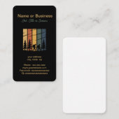 Mountain hiking visitenkarte (Vorne/Hinten)