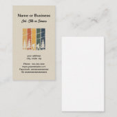 Mountain hiking visitenkarte (Vorne/Hinten)