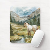 Mountain Horse Mousepad (Mit Mouse)