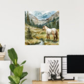 Mountain Horse Poster (Heimbüro)