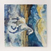 Mountain Horse Puzzle (Horizontal)