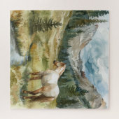 Mountain Horse Puzzle (Horizontal)