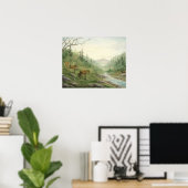 Mountain Horses Poster (Heimbüro)