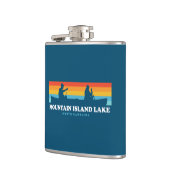 Mountain Island Lake North Carolina Canoe Flachmann (Links)