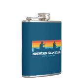 Mountain Island Lake North Carolina Canoe Flachmann (Rechts)