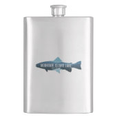 Mountain Island Lake North Carolina Fisch Flachmann (Vorderseite)