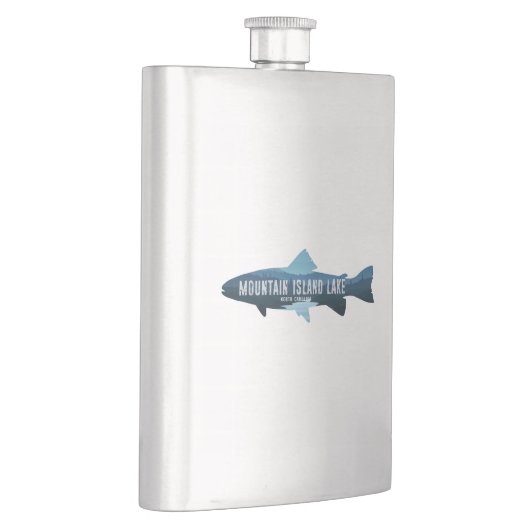 Mountain Island Lake North Carolina Fisch Flachmann (Rechts)