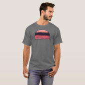 Mountain Island Lake North Carolina Red Sunrise T-Shirt (Vorne ganz)