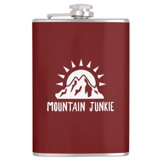 Mountain Junkie Flachmann (Vorderseite)