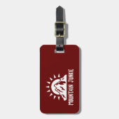 Mountain Junkie Gepäckanhänger (Vorderseite vertikal)