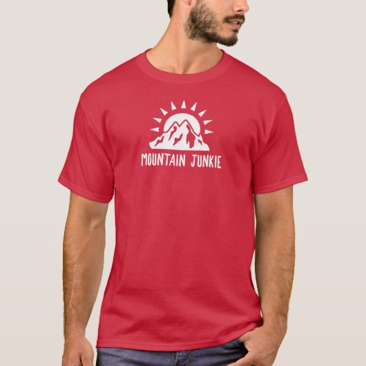 Mountain Junkie T-Shirt (Vorderseite)