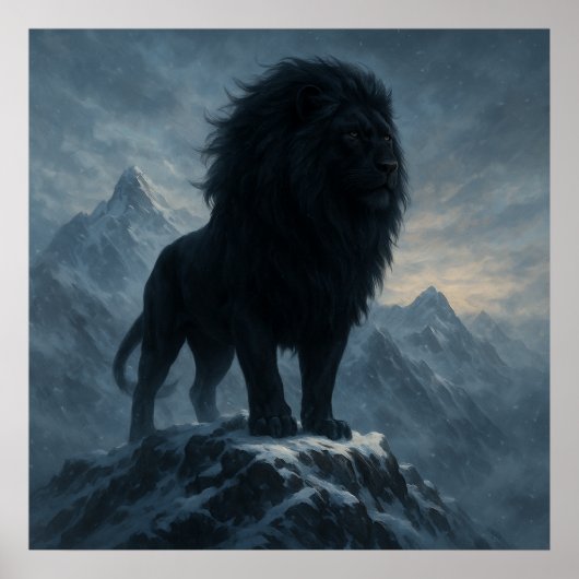 Mountain King of the North Poster (Vorne)