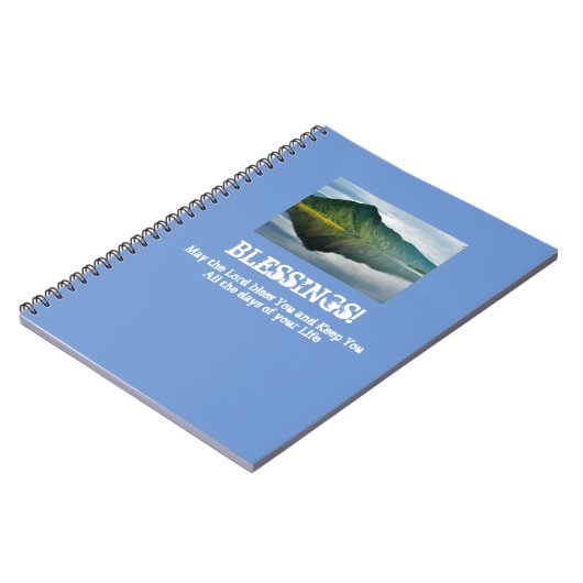 Mountain Lake Blessings Journal Notizblock (Linke Seite)