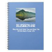 Mountain Lake Blessings Journal Notizblock (Vorderseite)