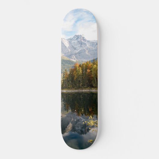 Mountain Lake Bliss #1 #cabin #decor #wall #art Skateboard (Vorderseite)