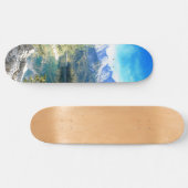 Mountain Lake Bliss #3 #cabin #decor #wall #art Skateboard (Horizontal)