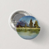 Mountain Lake Button (Vorne & Hinten)