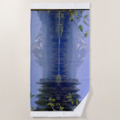 Mountain Lake Custom Beach Handtuch (Vorderseite)