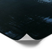 Mountain Lake, Dawn, Mist Poster (Ecke)