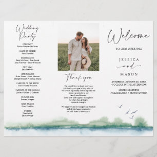Mountain Lake Dreifaltiges Hochzeitsprogramm