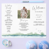 Mountain Lake Dreifaltiges Hochzeitsprogramm (Einzeln)