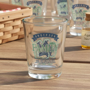 Mountain Lake Familientreffen-Motif ID1317 Schnapsglas