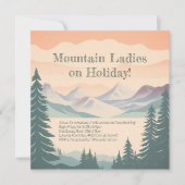 Mountain Lake Generic Invitation - Anpassbar Save The Date (Vorderseite)