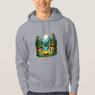 Mountain Lake Lagerfeuer Hoodie 